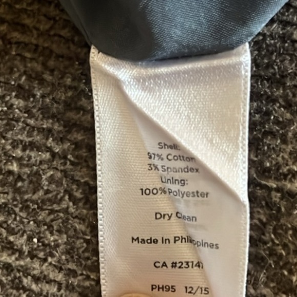 Talbots Gray Sleeveless Sheath Dress Size 14 - Picture 8 of 9